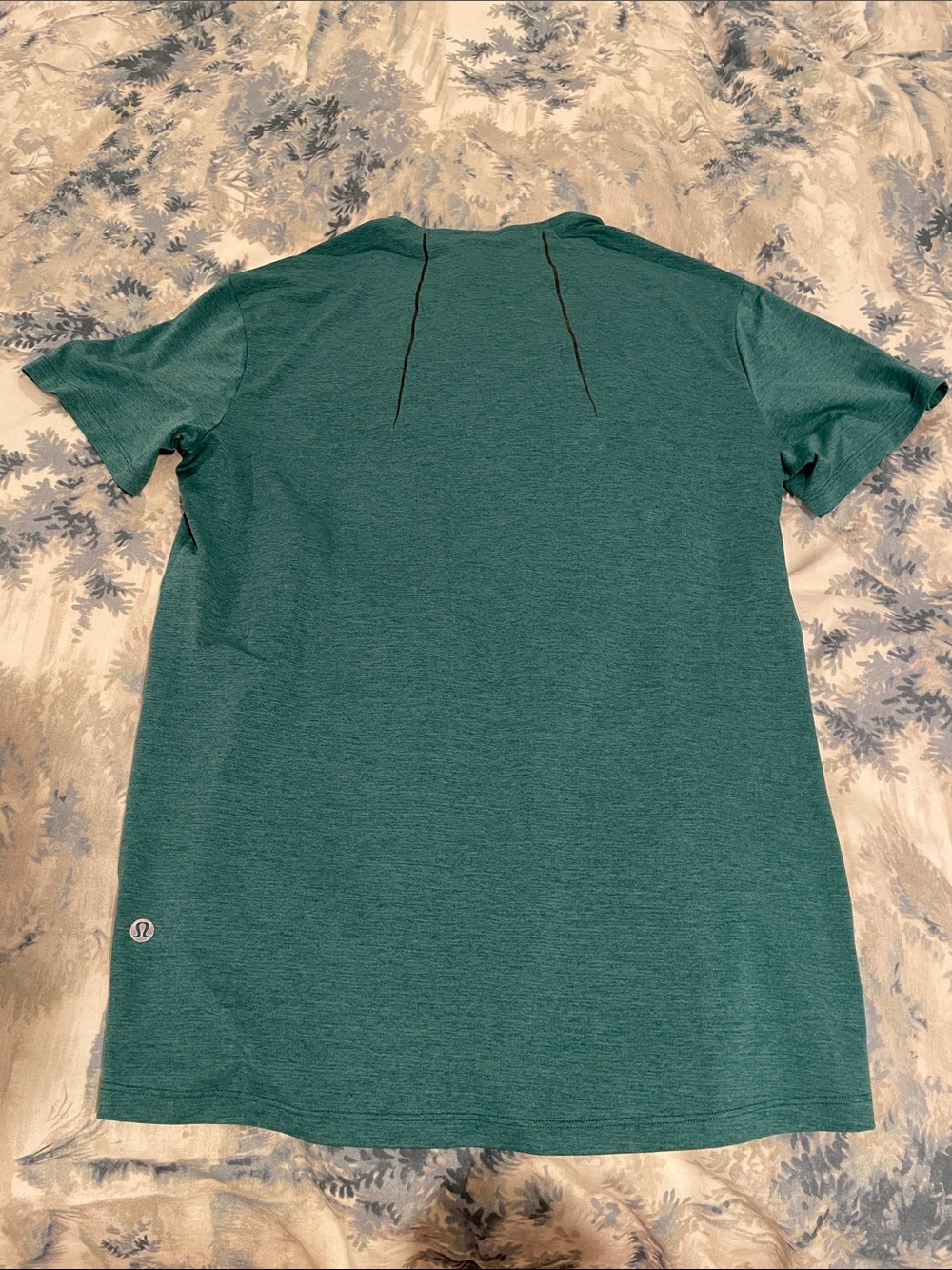 lululemon athletica Men's Short-Sleeve Performance Tee - Teal Green - Picture 5 of 6